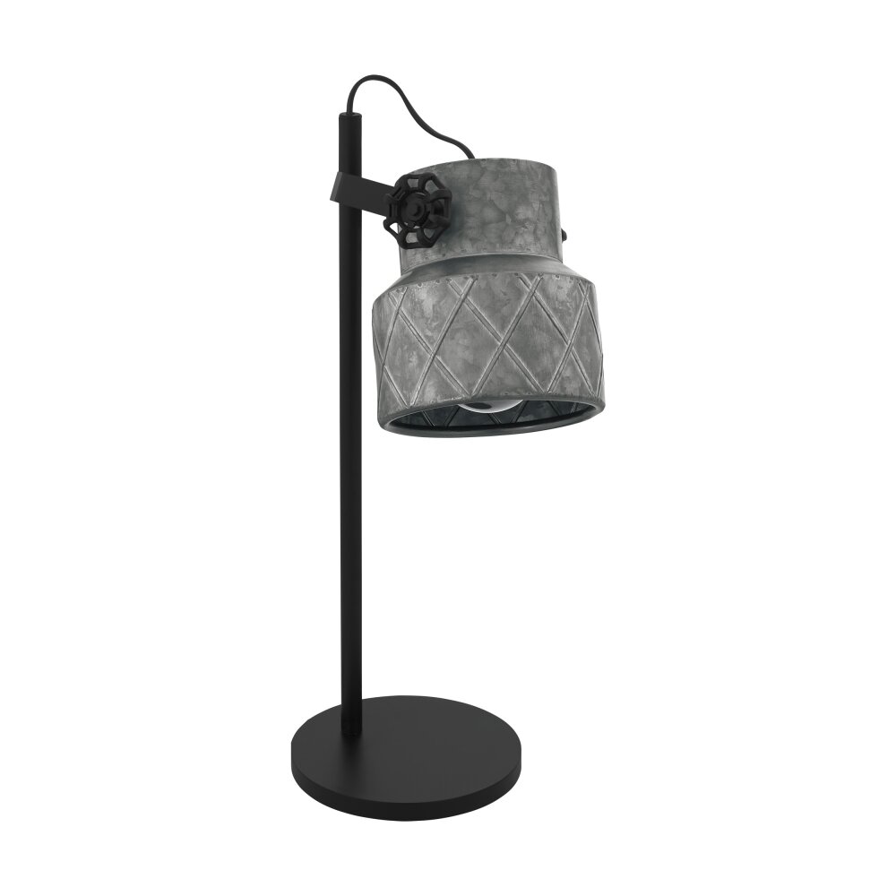 Eglo HILCOTT Tischleuchte Schwarz, 1-flammig main product photo