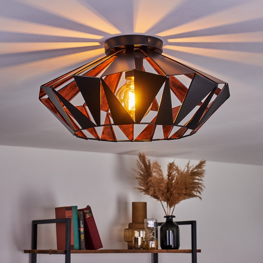 Corralejo Deckenleuchte Schwarz, 1-flammig main product photo