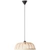 Brilliant CROSSTOWN Pendelleuchte Holz hell, Schwarz, 1-flammig