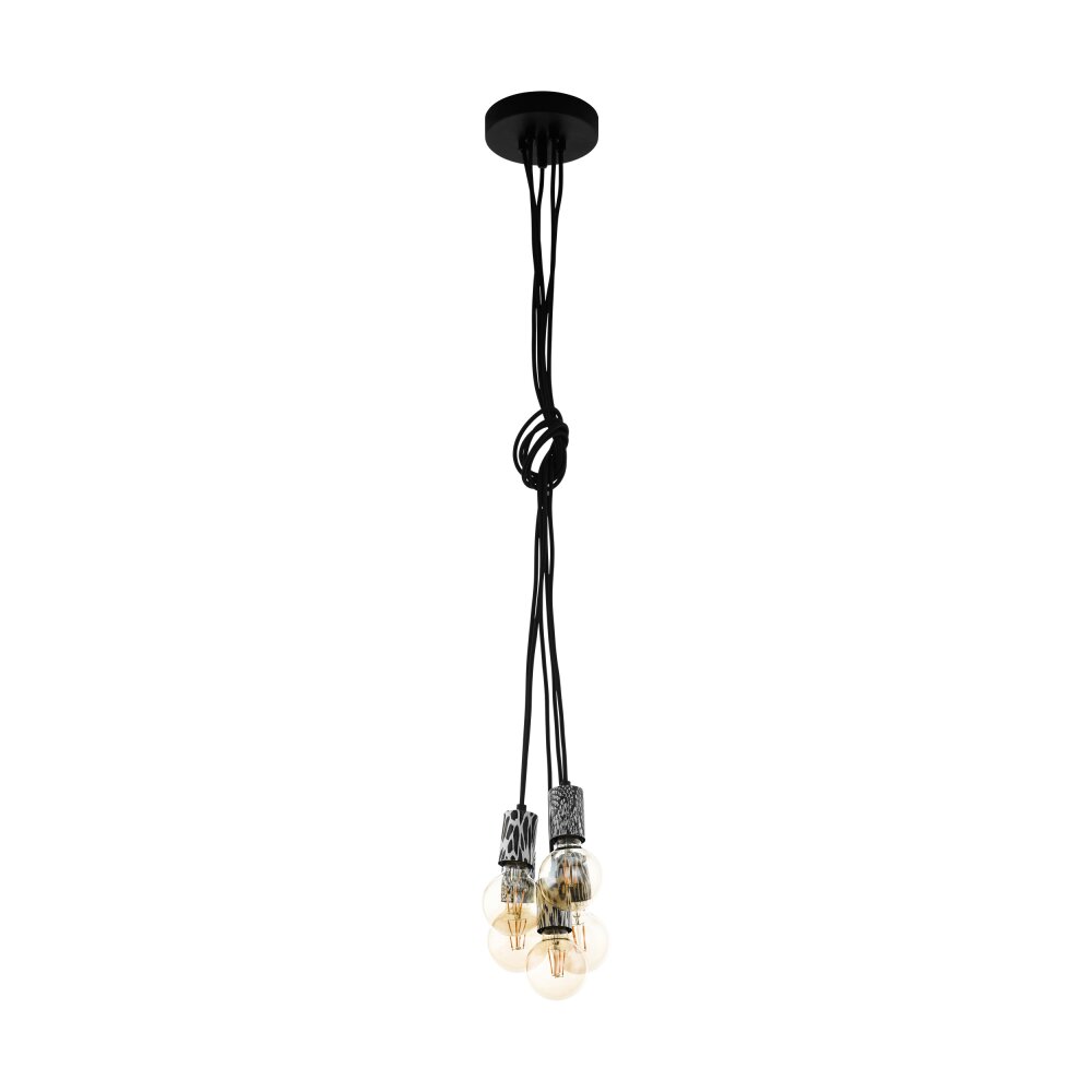 Eglo COULSDON Hängeleuchte Schwarz, 5-flammig main product photo