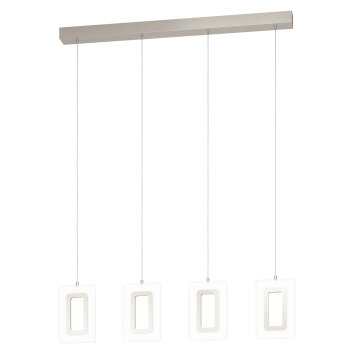 Eglo ENALURI Hängeleuchte LED Nickel-Matt, 4-flammig