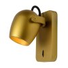 Lucide PRESTON Wandstrahler LED Gold, Messing, 1-flammig