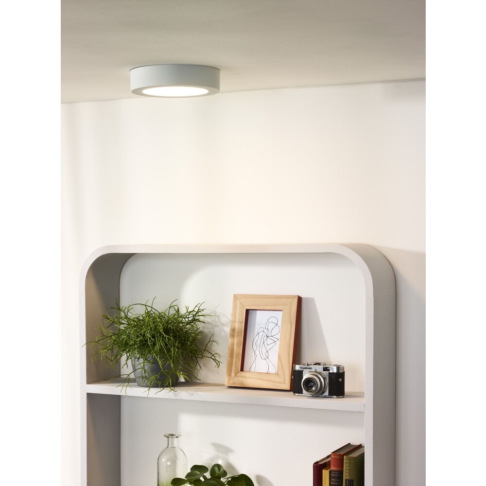Lucide BRICE Deckenleuchte LED Weiß, 1-flammig main product photo