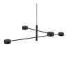 Nordlux CLYDE Pendelleuchte LED Schwarz, 4-flammig