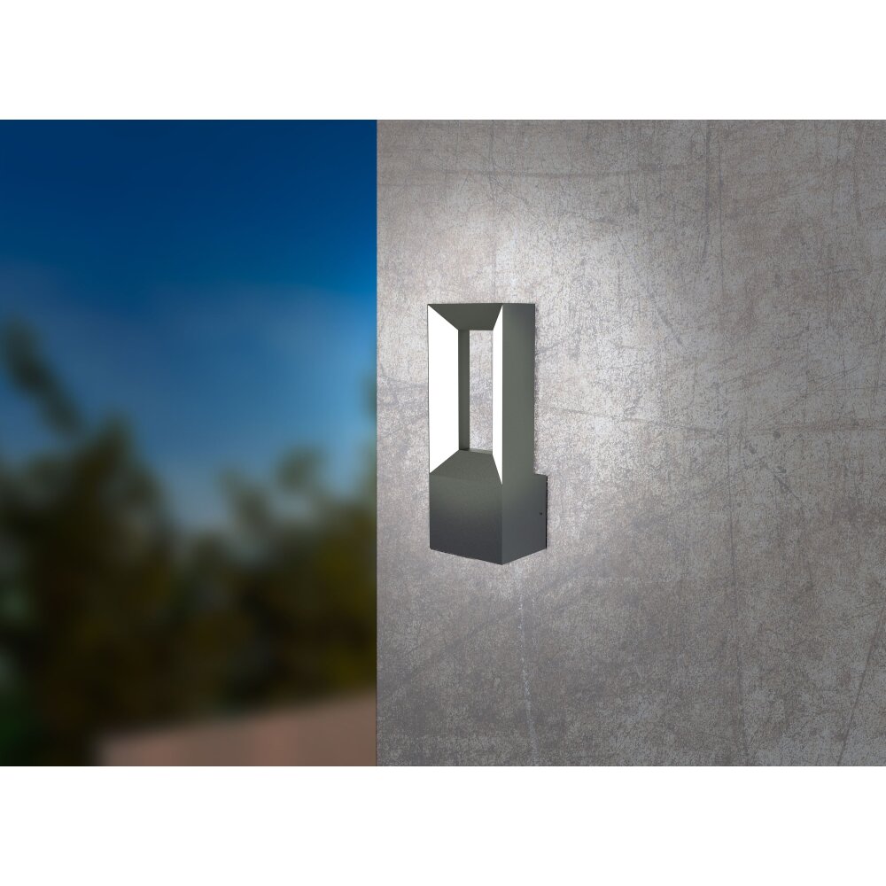 Eglo RIFORANO Außenwandleuchte LED Schwarz, 2-flammig main product photo
