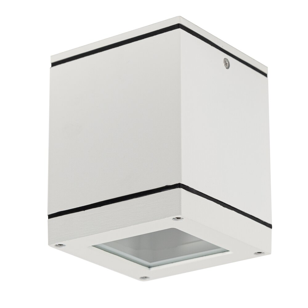 KS Verlichting Sigma Außendeckenleuchte Weiß, 1-flammig main product photo