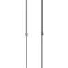 Steinhauer Tallerken Pendelleuchte LED Edelstahl, Weiß, 4-flammig