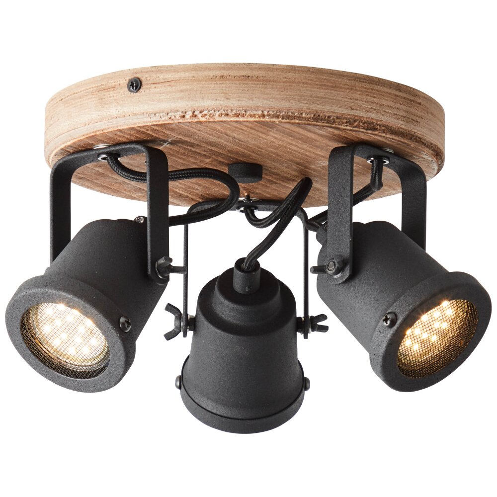 Brilliant Inge Strahler Holz dunkel, 3-flammig main product photo