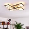 Haya Deckenleuchte LED Schwarz, 4-flammig