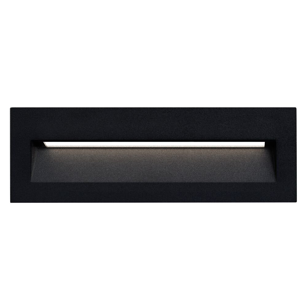KS Verlichting Slice Außenwandleuchte LED Schwarz, 1-flammig main product photo