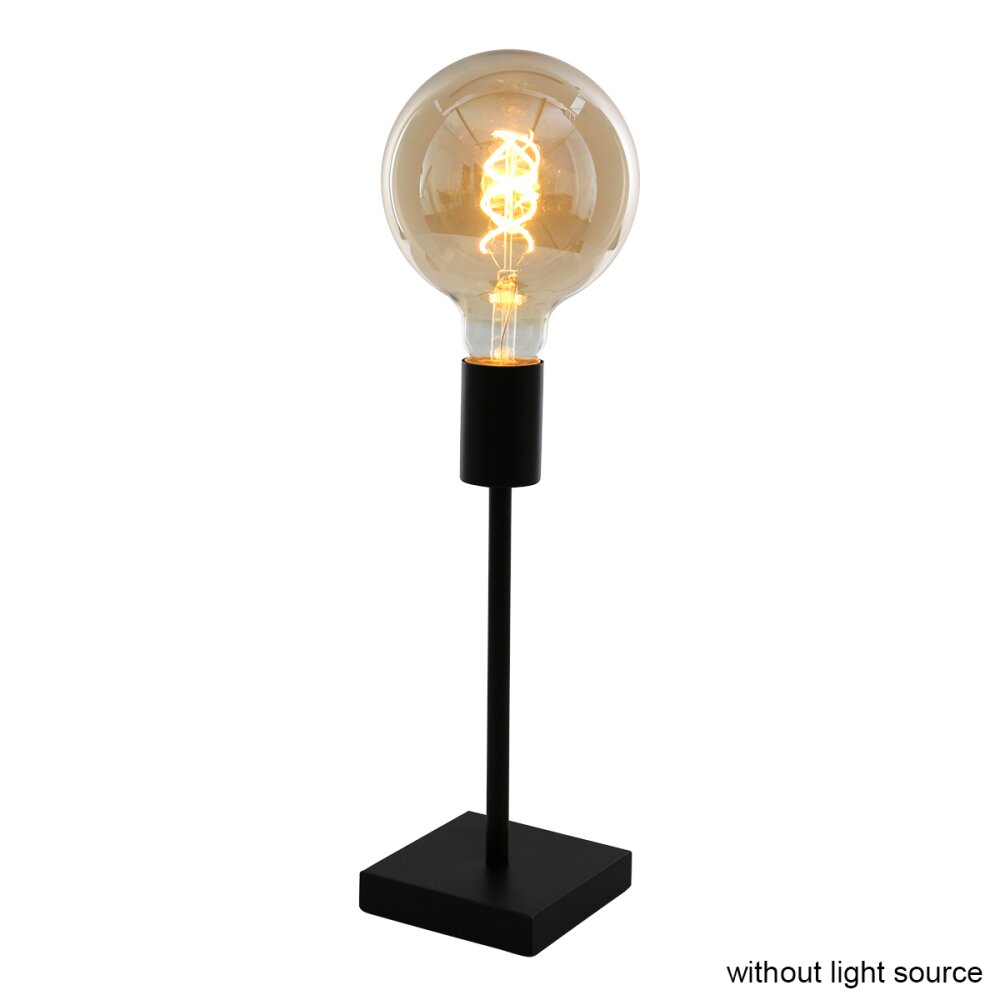 Steinhauer Minimalics Tischleuchte Schwarz, 1-flammig main product photo