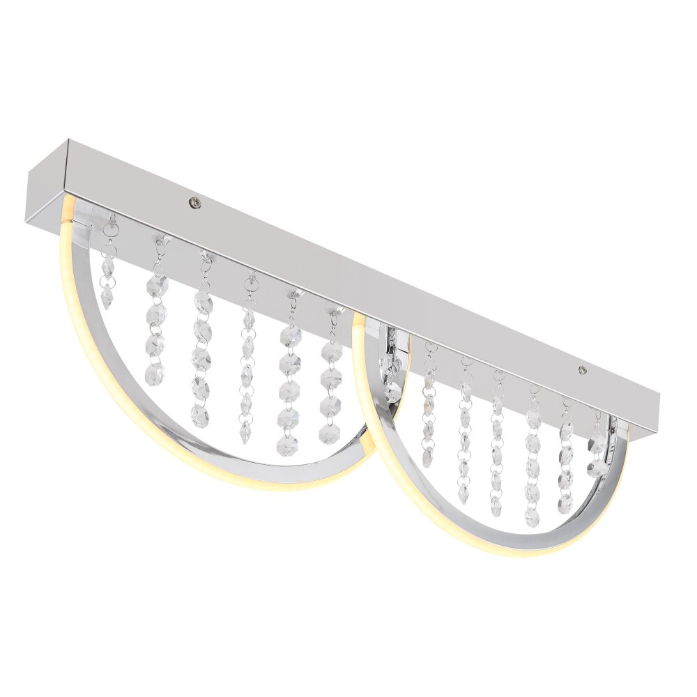 Globo GERT Deckenleuchte LED Weiß, 1-flammig, Farbwechsler main product photo