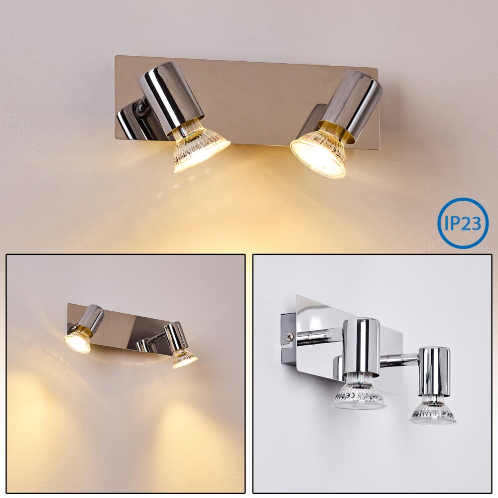 Sibarco Wandleuchte Chrom, 2-flammig main product photo