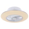 Globo KELLO Deckenventilator LED Weiß, 1-flammig