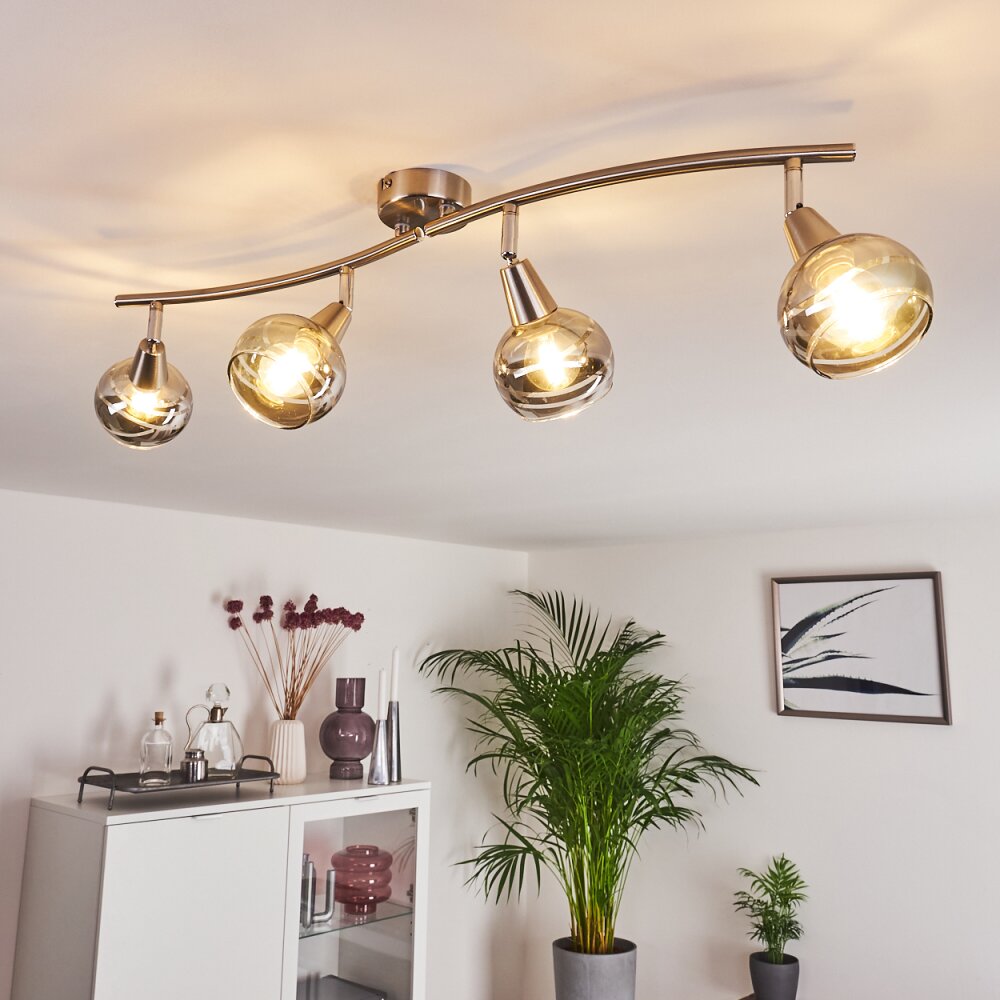 Warga Deckenleuchte LED Nickel-Matt, 4-flammig main product photo