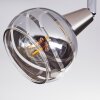 Warga Deckenleuchte LED Nickel-Matt, 4-flammig