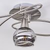 Warga Deckenleuchte LED Nickel-Matt, 5-flammig