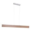 Paul Neuhaus Q-TIMBER Pendelleuchte LED Holz hell, 1-flammig, Fernbedienung