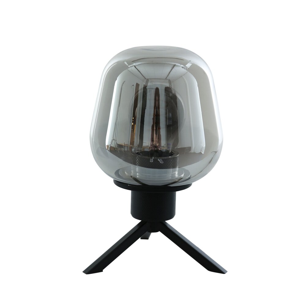 Steinhauer Reflexion Tischleuchte Grau, Schwarz, 1-flammig main product photo