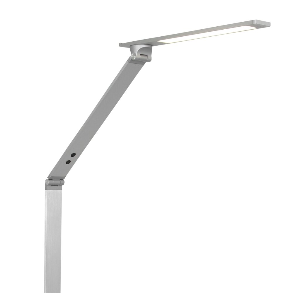 Steinhauer Serenade Stehleuchte LED Edelstahl, Weiß, 1-flammig main product photo