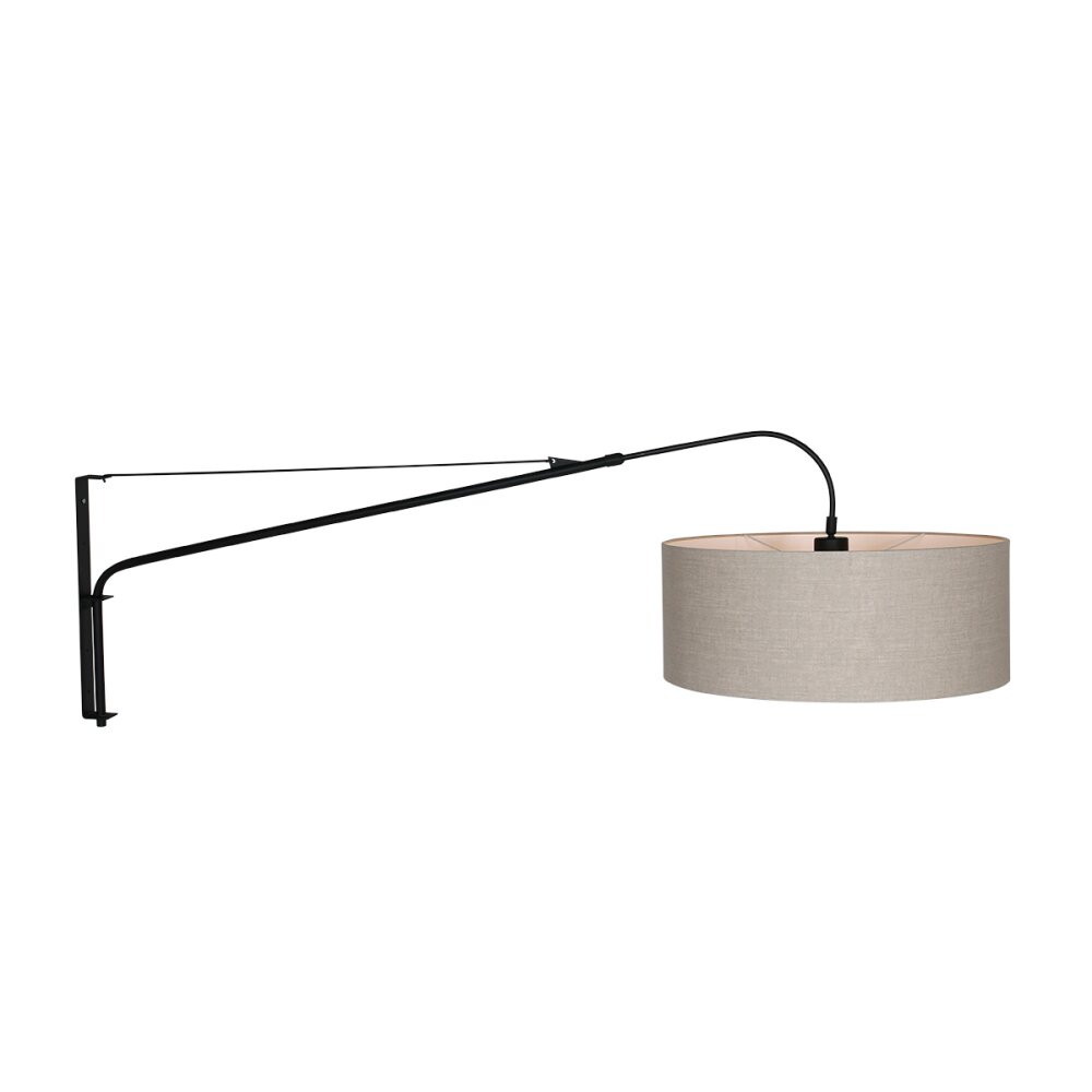 Steinhauer Gramineus Wandleuchte Grau, Schwarz, 1-flammig main product photo