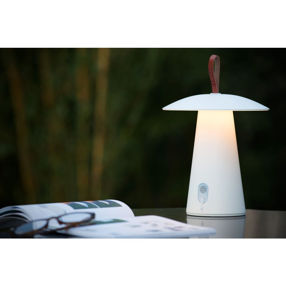 Lucide LA DONNA Tischlampe LED Weiß, 1-flammig main product photo