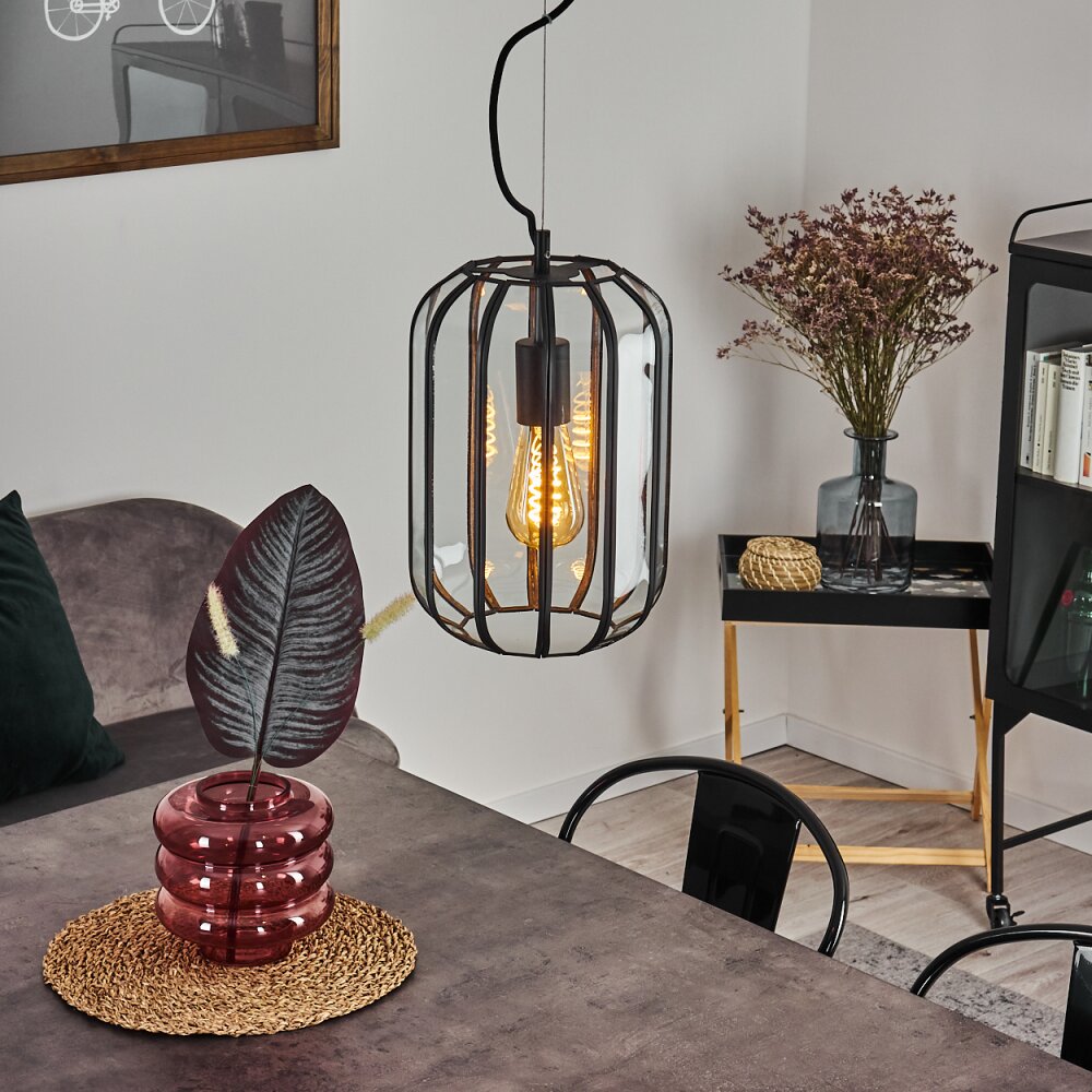 Quesada Hängeleuchte Schwarz, 1-flammig main product photo