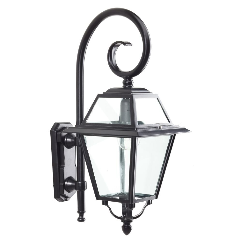KS Verlichting Amstelrade Außenwandleuchte Schwarz, 1-flammig main product photo