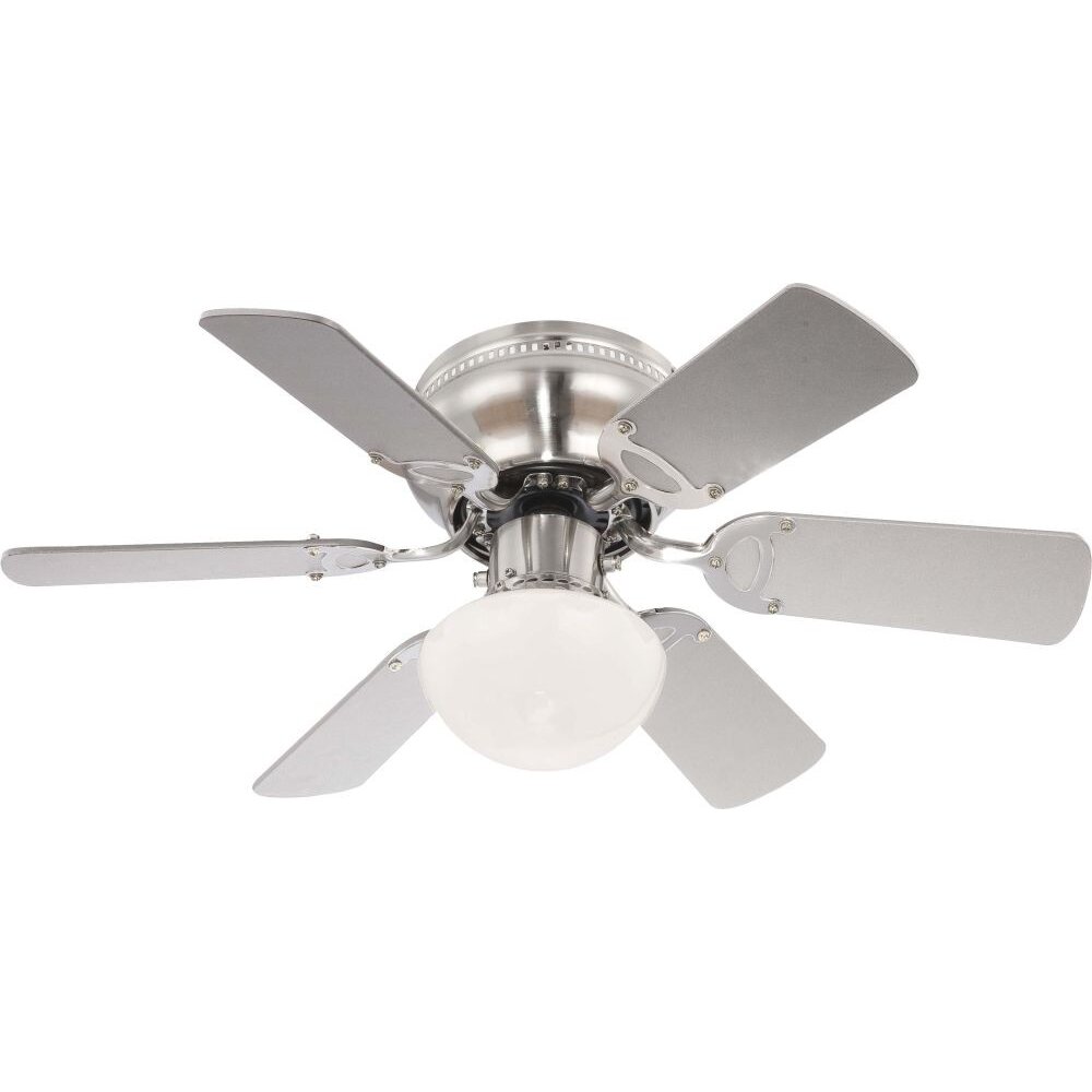 Globo Ugo Ventilator Nickel-Matt, 1-flammig main product photo