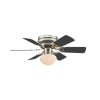 Globo Ugo Ventilator Nickel-Matt, 1-flammig