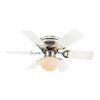 Globo Ugo Ventilator Nickel-Matt, 1-flammig