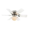 Globo Ugo Ventilator Nickel-Matt, 1-flammig