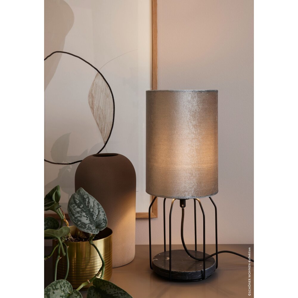 SCHÖNER WOHNEN-Kollektion GRACE Tischleuchte Schwarz, 1-flammig main product photo