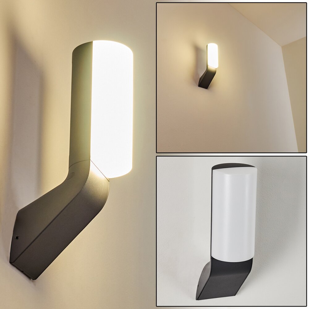 Bovlund Außenwandleuchte LED Schwarz, 1-flammig main product photo