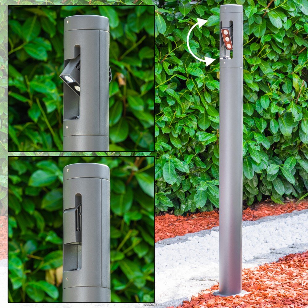 Tetlin Wegeleuchte LED Anthrazit, 3-flammig main product photo