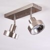 Chagres Deckenleuchte Nickel-Matt, 2-flammig Chagres Deckenleuchte Nickel-Matt, 2-flammig