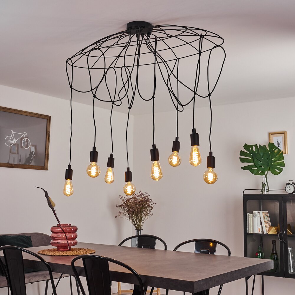 Chitaj Pendelleuchte Schwarz, 1-flammig main product photo