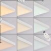 Buenaventura LED Panel Weiß, 1-flammig, Fernbedienung