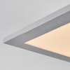 Farc LED Panel Silber, 1-flammig, Fernbedienung