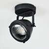 Glostrup Deckenleuchte LED Schwarz, 1-flammig