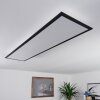 Nexo  LED Panel Schwarz, 1-flammig, Fernbedienung