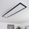 Nexo  LED Panel Schwarz, 1-flammig, Fernbedienung