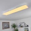 Salamo LED Panel Weiß, 1-flammig, Fernbedienung