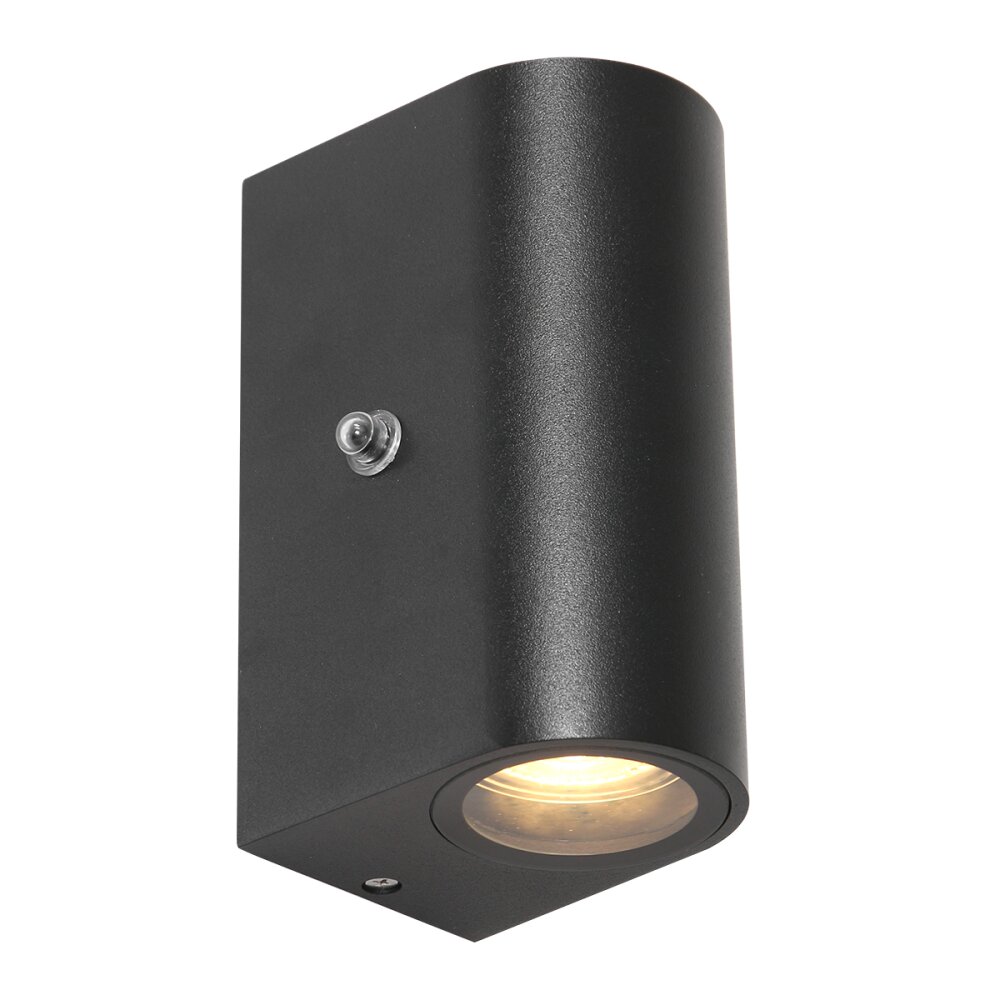 Steinhauer Logan Außenwandleuchte LED Schwarz, 1-flammig main product photo