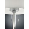 Trio Leuchten NANDOR Stehleuchte LED Nickel-Matt, 3-flammig
