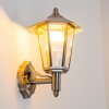 Moskau Außenwandleuchte Edelstahl, 1-flammig