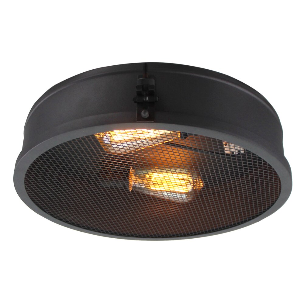 Brilliant Zois Deckenleuchte Schwarz, 1-flammig main product photo