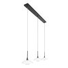 Steinhauer Tallerken Pendelleuchte LED Nickel-Matt, 3-flammig