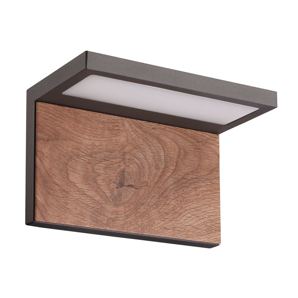 Mantra RUKA Außenwandleuchte Grau, 1-flammig main product photo