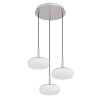 Globo MATTY Hängeleuchte LED Nickel-Matt, 1-flammig
